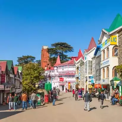 Mall Road Shimla